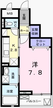 フィレール デュ トラジャⅦの間取り画像