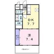 ロゼ・クリスタの間取り画像