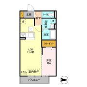 ヒル ヴァレイ Aの間取り画像