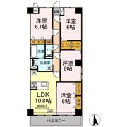 グランヴェールにしすなの間取り画像