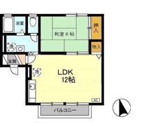 セジュールエイト Aの間取り画像