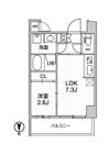 ALTERNA住吉の間取り画像