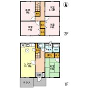 ガーデンヒルズ高の原 9棟の間取り画像