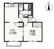 アイリス Aの間取り画像