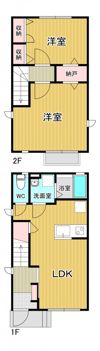 アマーレHの間取り画像