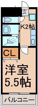 マンハイム 24の間取り画像