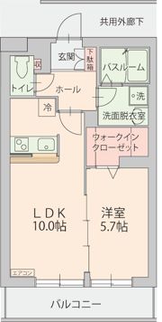 グローバルヒルズの間取り画像