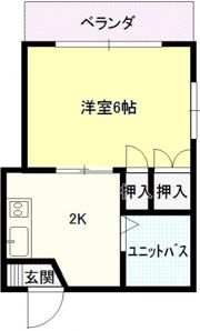 ジョイフル住吉の間取り画像