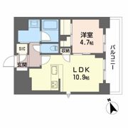 ラヴェール横川の間取り画像