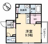 フェリークメゾンEMの間取り画像