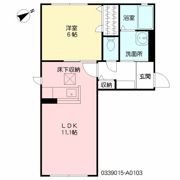 クラヴィエ吉岡の間取り画像
