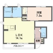 グランシャリオAの間取り画像