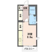 サザンクロスの間取り画像