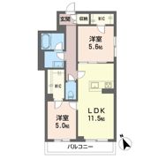 ルミエール アオイの間取り画像