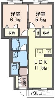 Vila Keyakiの間取り画像