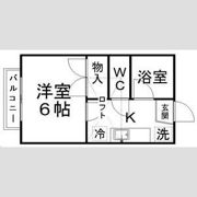 グラバー邸北山Bの間取り画像