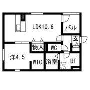 Gflat吹矢町の間取り画像