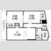 コーポ越路の間取り画像