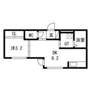 RUI24(ルイ24) 仮)二十四軒4-4APの間取り画像