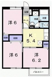 ボヌールの間取り画像
