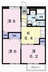 ボヌールの間取り画像