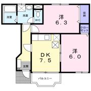 サニーフォレストの間取り画像