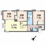 シャーメゾン ジンの間取り画像