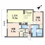 メゾン ド ルクスの間取り画像