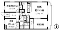 ロイヤルヒルズ高砂の間取り画像
