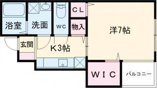 ベスパコートの間取り画像