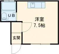 ハイツ深堀の間取り画像