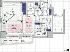 ドメスセレーナ鶴見の間取り画像