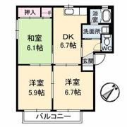 カーレントティエラ B棟の間取り画像