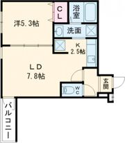 フジパレス武庫之荘南の間取り画像