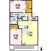 セジュール清少納言 A棟の間取り画像