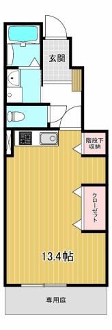 アヴァンセ城辰の間取り画像