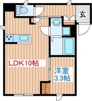 仮)長町一丁目共同住宅の間取り画像