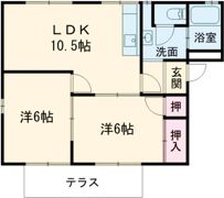 コーポラス近藤の間取り画像
