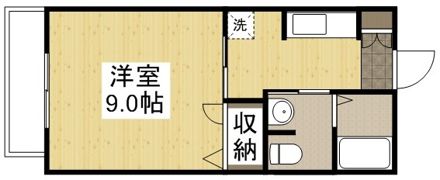 ラ・パルテール百間川 五番館の間取り画像