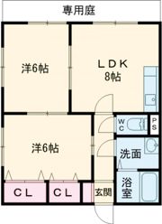 ベアティー福崎の間取り画像