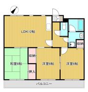 七福マンション 城見町の間取り画像