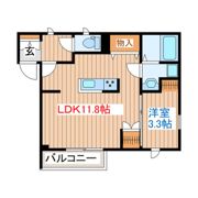 仮)長町一丁目共同住宅の間取り画像