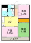 Sフラットの間取り画像