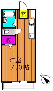 グランデカーサの間取り画像