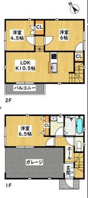 おがさわら和の家60番貸家群の間取り画像