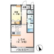 アリエッタ しもつけの間取り画像