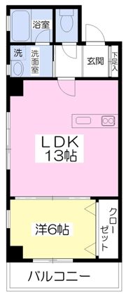 グレイスの間取り画像