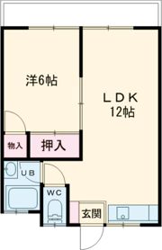 富士見ハウスBの間取り画像