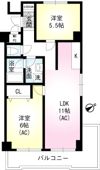 やませビル鵠沼の間取り画像