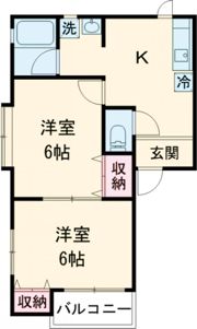 レジデンス愛65の間取り画像